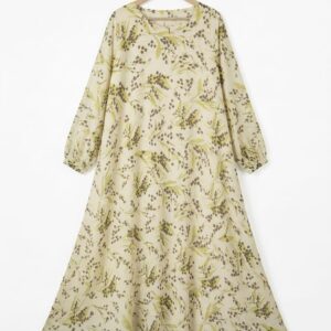 premium floral printed chiffon abaya | summer collection by ham zas trends